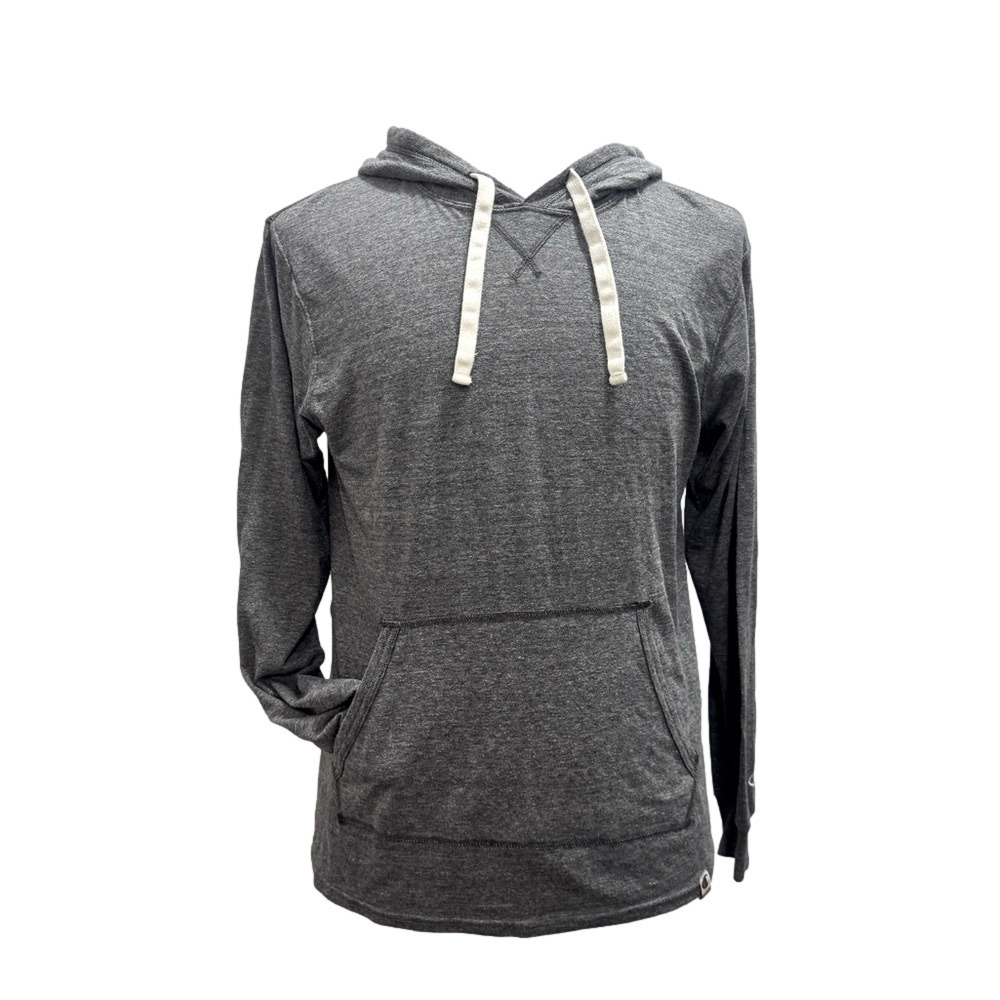 Men's Lightweight Champion T-Shirt Hoodie Size M Gray